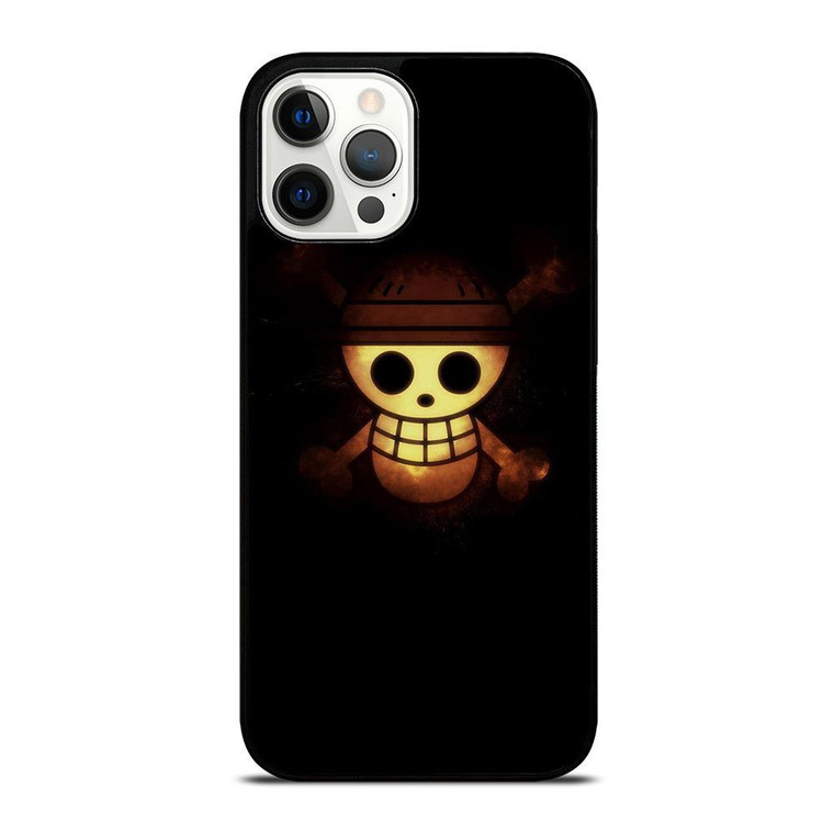 ONE PIECE STRAW HAT GOLD LOGO iPhone Case Cover