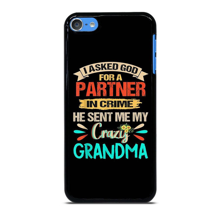 PARTNER IN CRIME GRANDMA 3 iPod Touch Case Cover