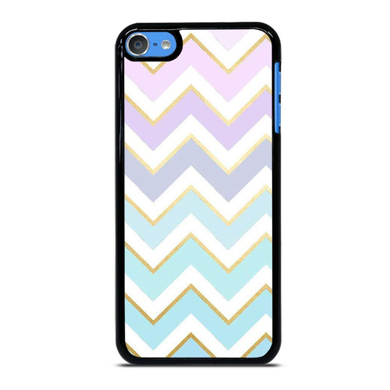 OMBRE PASTEL CHEVRON PATTERN iPod Touch Case Cover