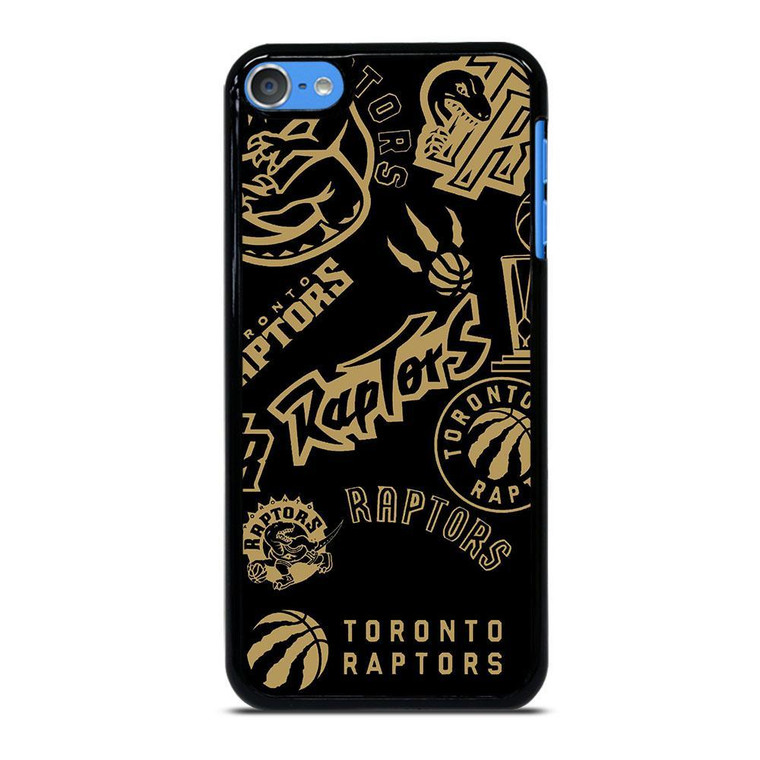 TORONTO RAPTORS LOGO COLLAGE iPod Touch Case Cover