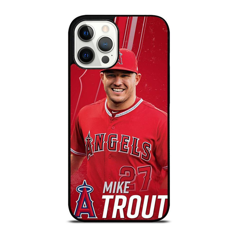 MIKE TROUT 27 LOS ANGELES ANGELS iPhone Case Cover