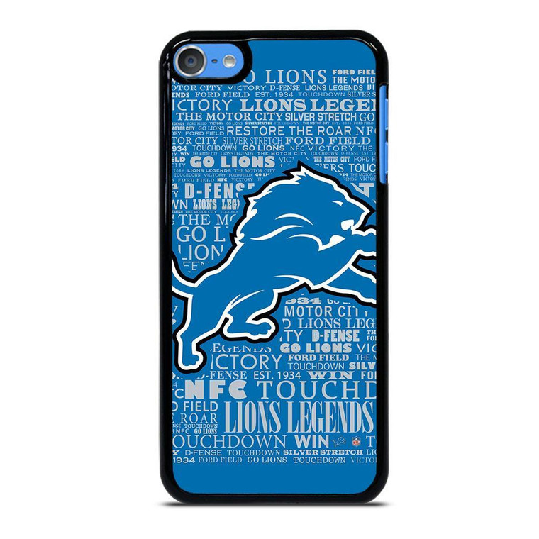 DETROIT LIONS QUOTE iPod Touch Case Cover