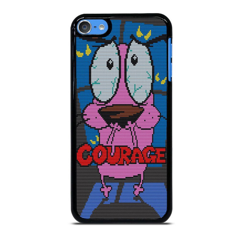 COURAGE THE COWARDLY DOG SCARED iPod Touch Case Cover