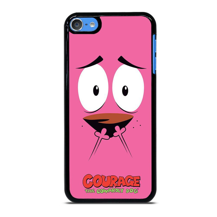 COURAGE THE COWARDLY DOG FACE iPod Touch Case Cover