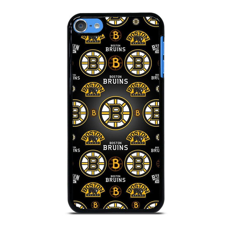 BOSTON BRUINS LOGO COLLAGE iPod Touch Case Cover