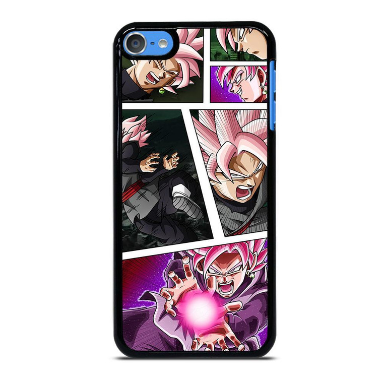 BLACK GOKU SS ROSE COLLAGE iPod Touch Case Cover