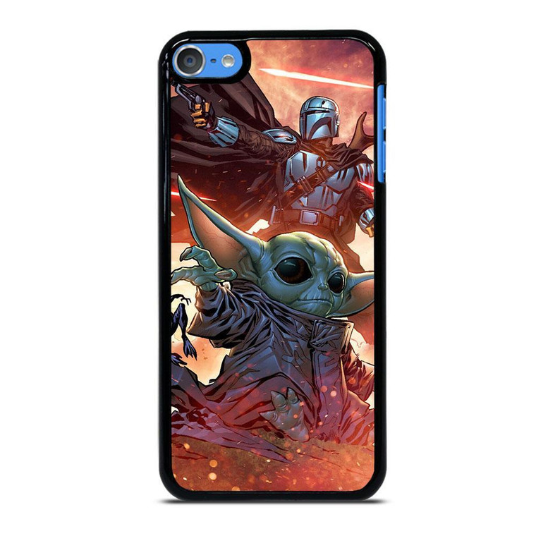 BABY YODA AND THE MANDALORIAN 2 iPod Touch Case Cover