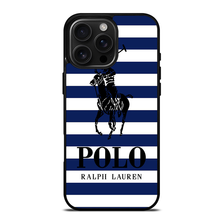 POLO RALPH LAUREN STRIPE LOGO 2 iPhone Case Cover