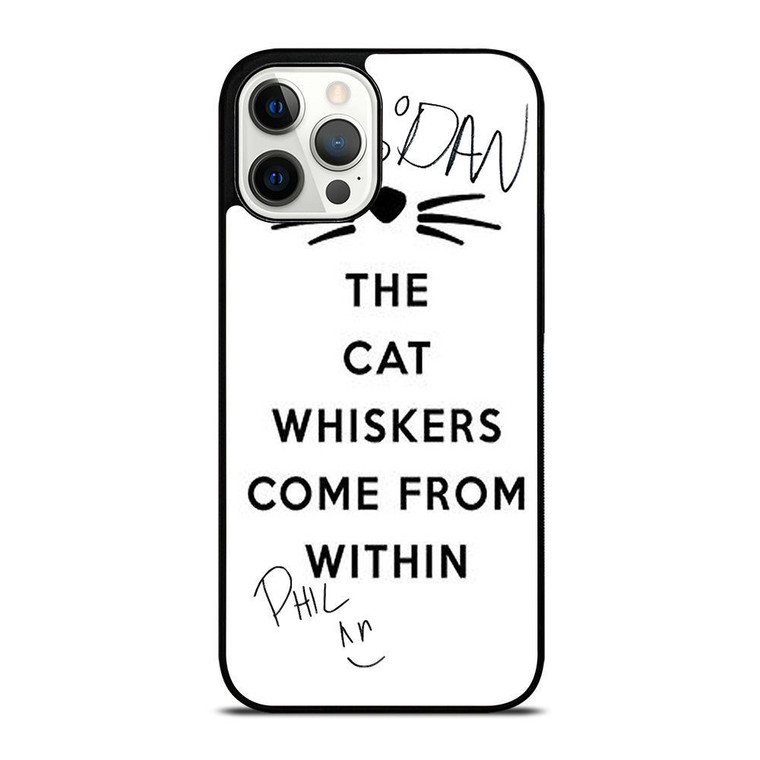 DAN AND PHIL THE WHISKERS 2 iPhone Case Cover