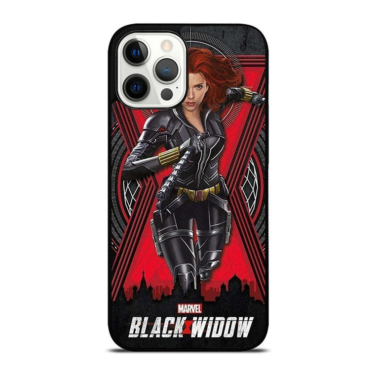 BLACK WIDOW MARVEL HERO iPhone Case Cover
