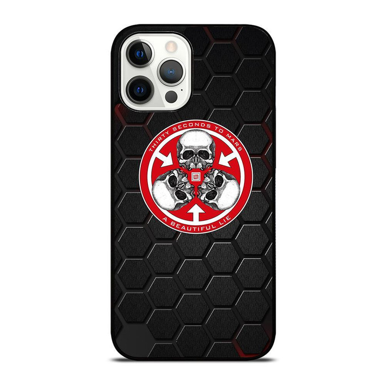 30 SECONDS TO MARS SKULL LOGO iPhone Case Cover