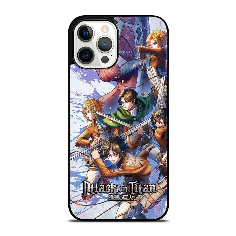 ATTACK ON TITAN CHARACTER 2 iPhone Case Cover