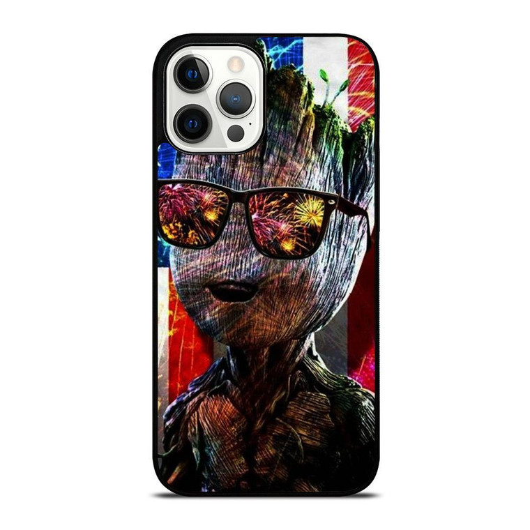 BABY GROOT AMERICAN iPhone Case Cover