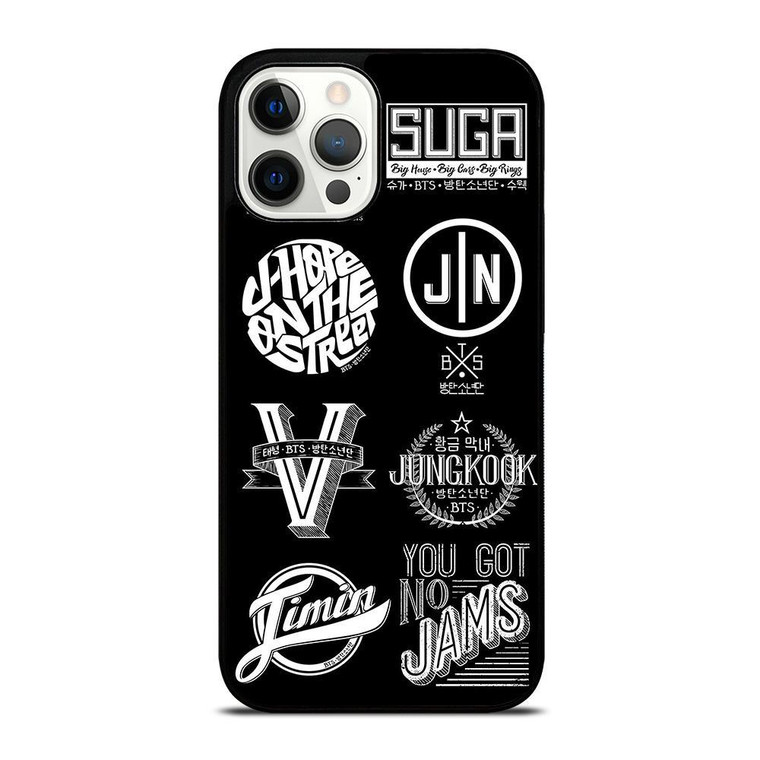 BANGTAN BOYS BTS KPOP LOGO iPhone Case Cover
