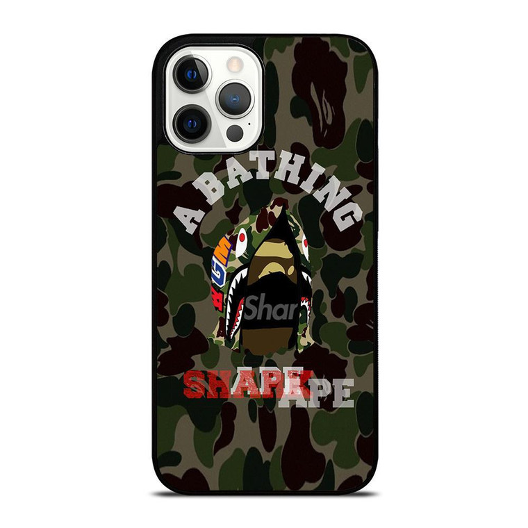 BAPE SHARK CAMO iPhone Case Cover