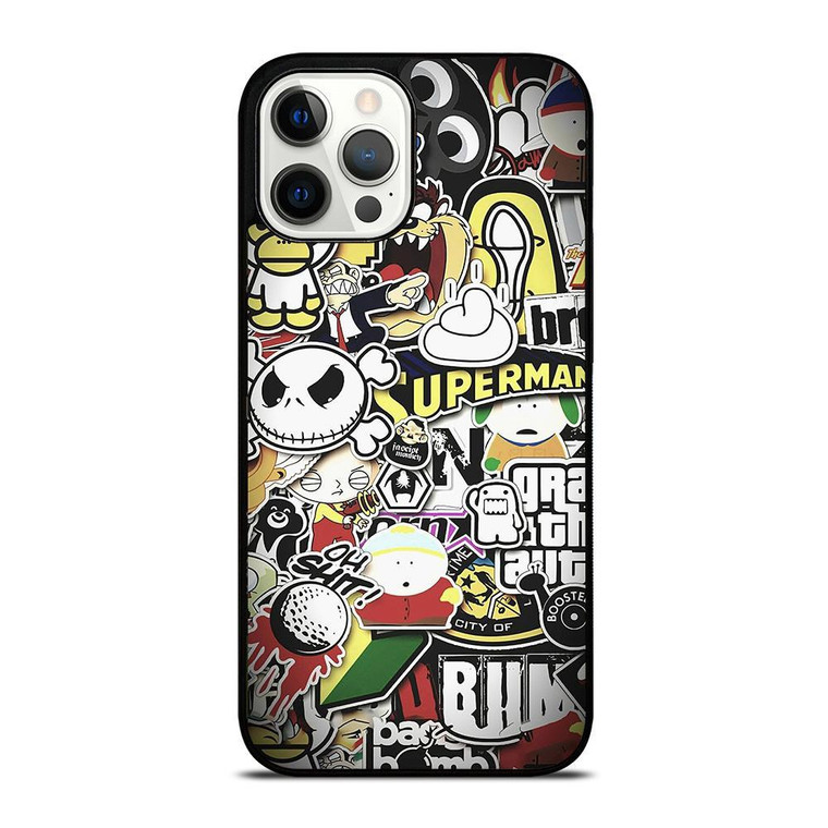 BAPE STICKER BOMB iPhone Case Cover