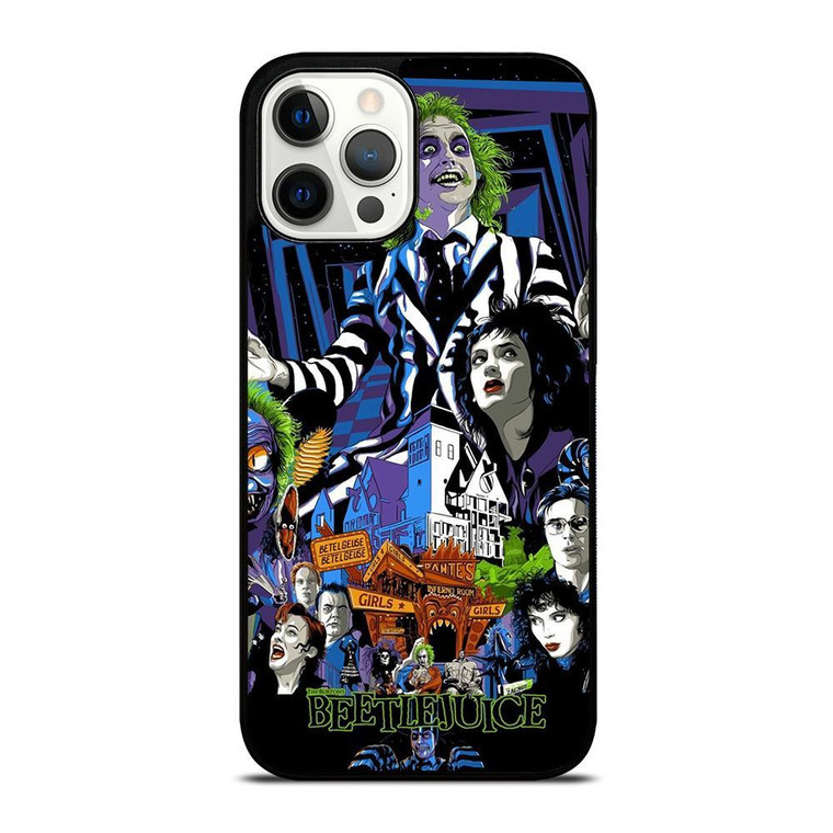 BEETLEJUICE TIM BURTON CARTOON iPhone Case Cover