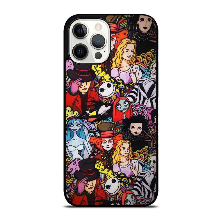 BEETLEJUICE TIM BURTON COLLAGE iPhone Case Cover