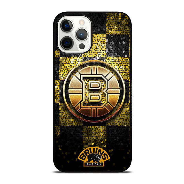 BOSTON BRUINS GOLD LOGO iPhone Case Cover