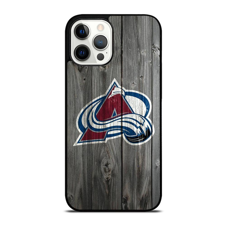 COLORADO AVALANCHE WOODEN iPhone Case Cover