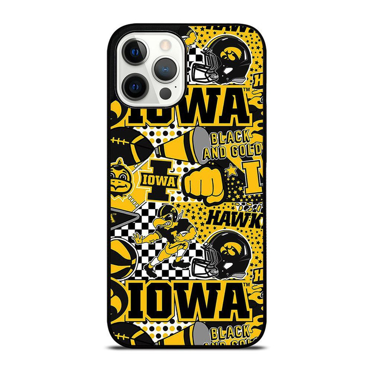 IOWA HAWKEYES COLLAGE iPhone Case Cover