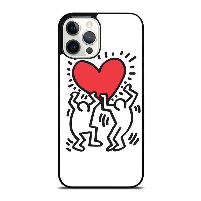 KEITH HARING LOVE 2 iPhone Case Cover