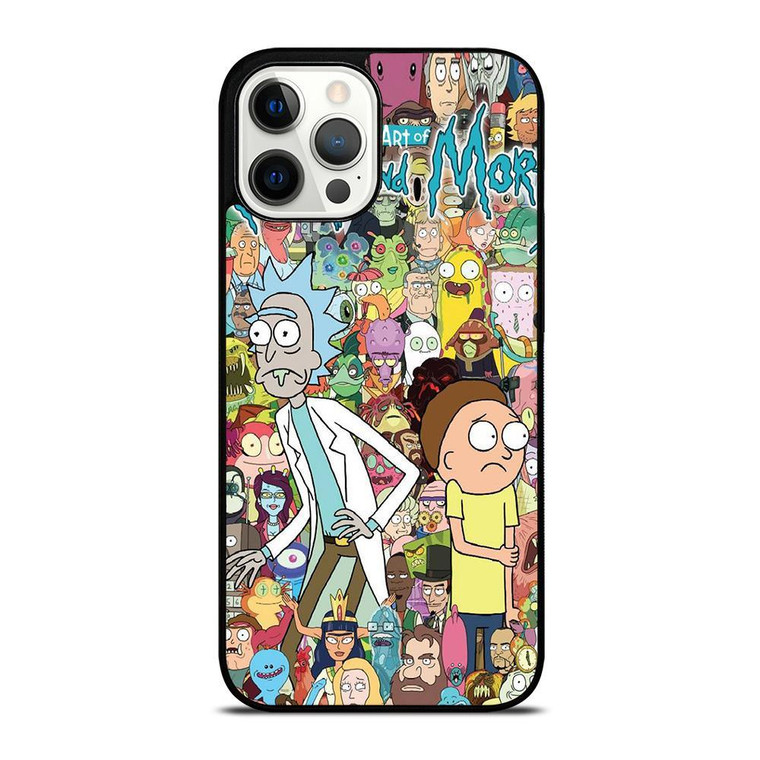 RICK AND MORTY CHHARACTER iPhone Case Cover