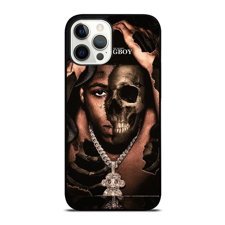YOUNGBOY NBA RAPPER SKULL iPhone Case Cover