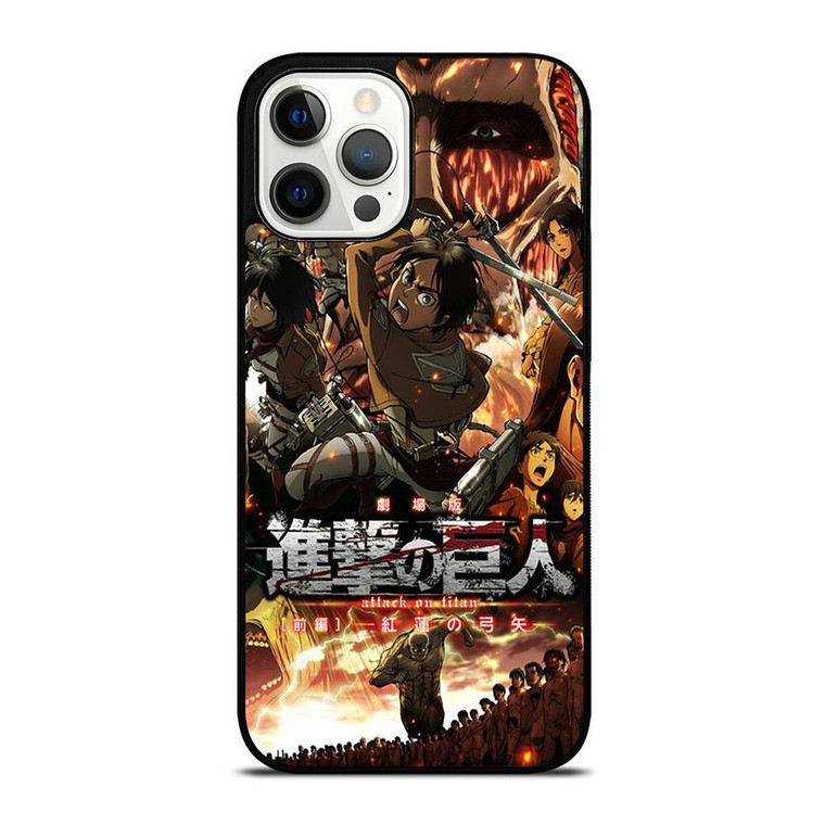 ANIME ATTACK ON TITAN CHARACTER iPhone Case Cover