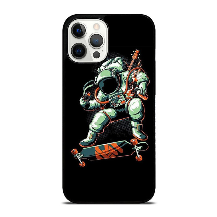 ASTRONAUT SKATEBOARDER CARTOON 1 iPhone Case Cover
