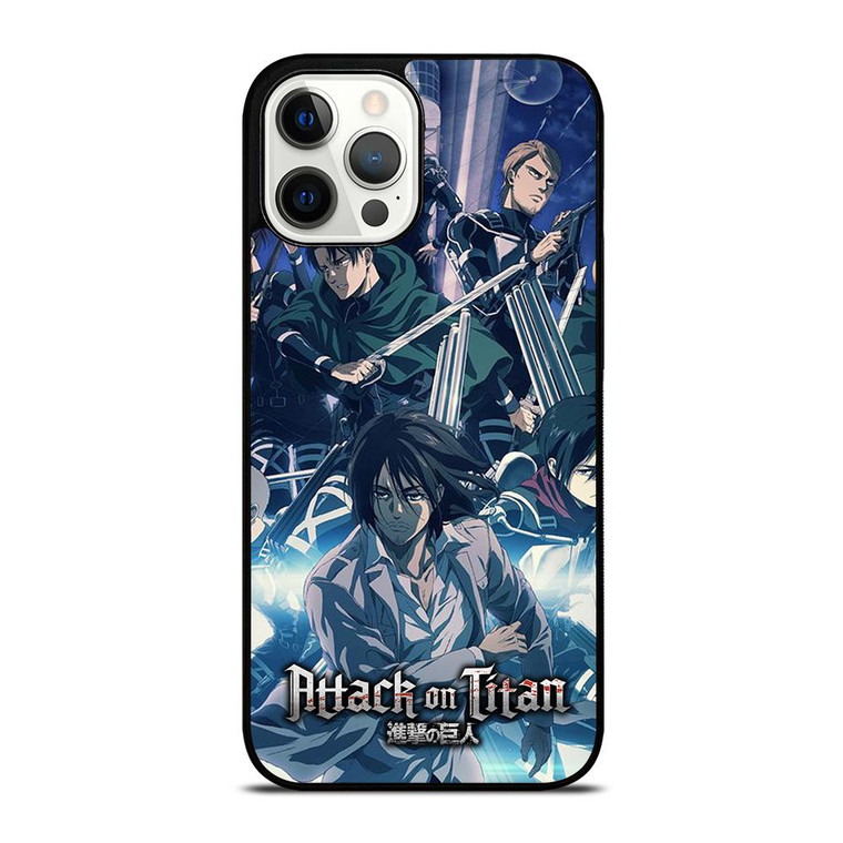 ATTACK ON TITAN ANIME CHARACTER iPhone Case Cover