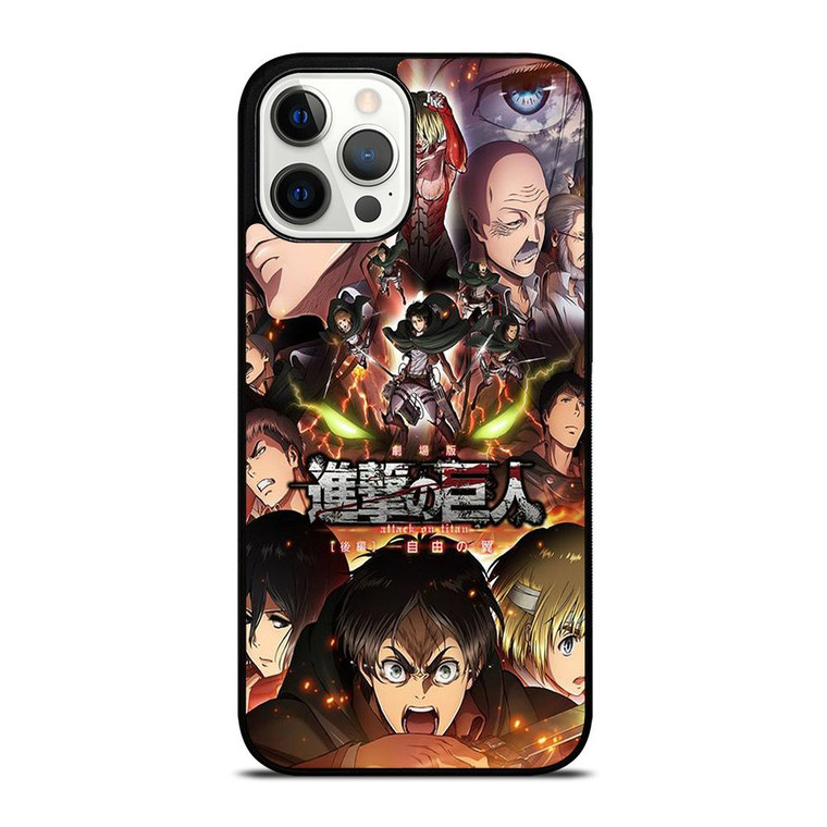 ATTACK ON TITAN CHARACTER ANIME iPhone Case Cover