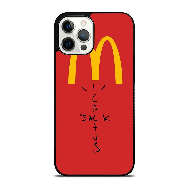 CACTUS JACK TRAVIS SCOTT MCDONALD'S LOGO iPhone Case Cover