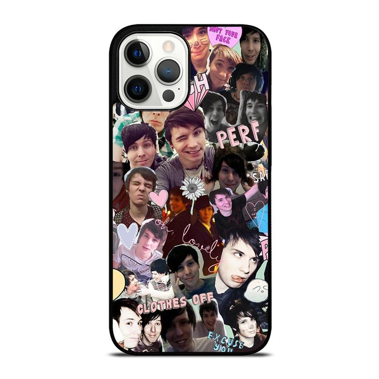 COLLAGE DAN AND PHIL iPhone Case Cover