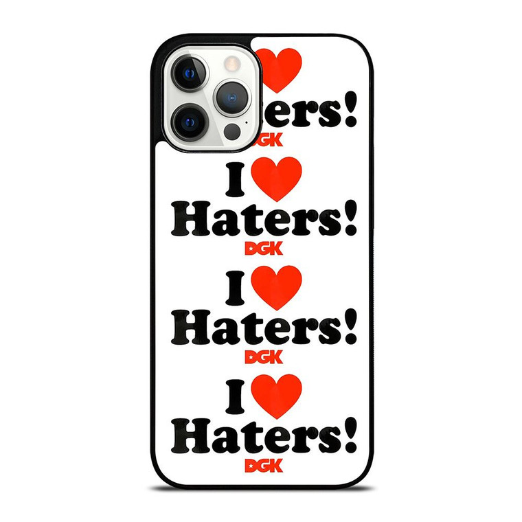 DGK I LOVE HATERS SYMBOL iPhone Case Cover