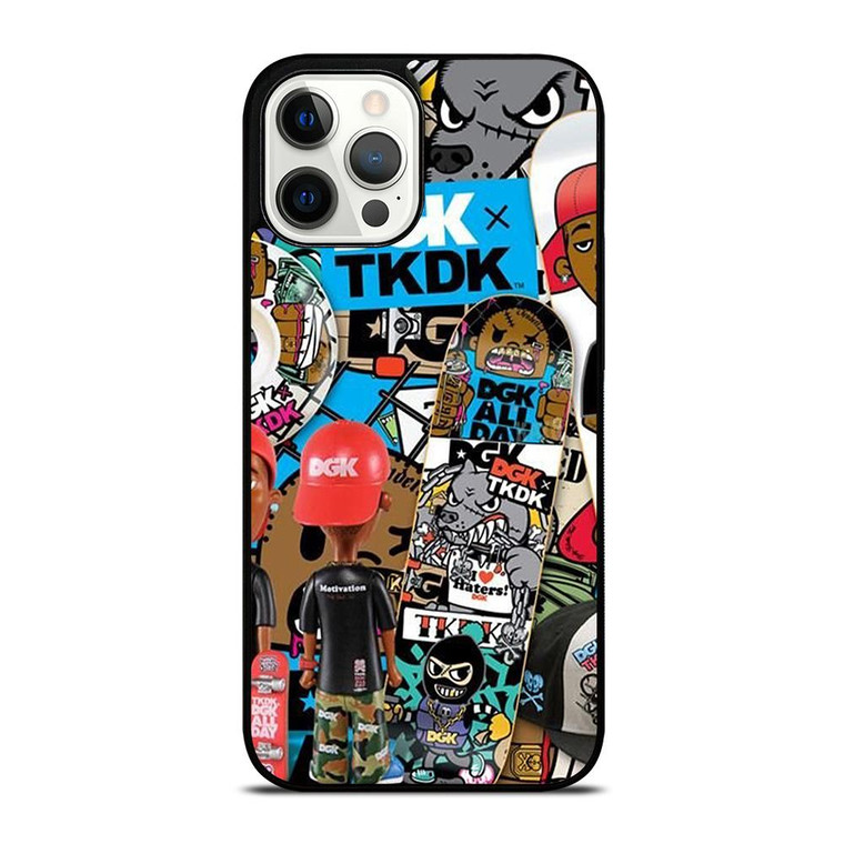 DGK SKATEBOARDING COLLAGE iPhone Case Cover
