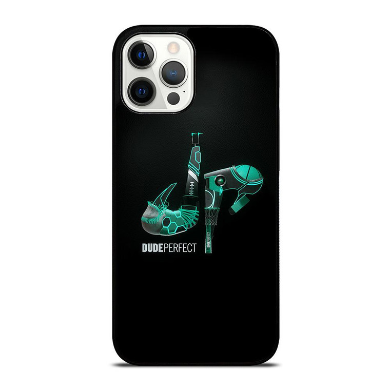 DUDE PERFECT BLACK LOGO iPhone Case Cover