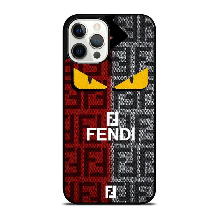 FENDI ROMA PATTERN iPhone Case Cover