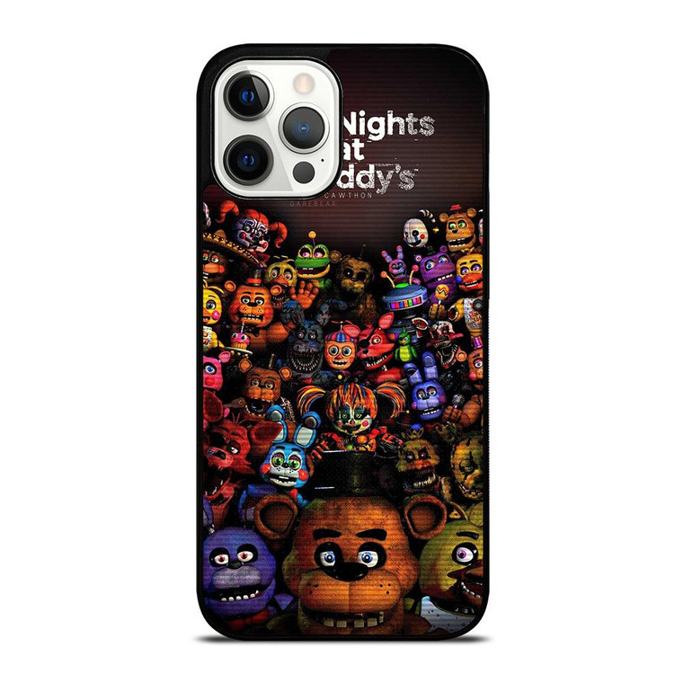 FIVE NIGHTS AT FREDDY'S ALL FNAF CHARACTERS iPhone Case Cover