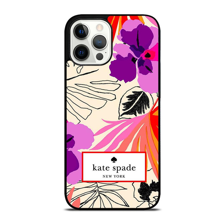 KATE SPADE FLORAL PALM iPhone Case Cover