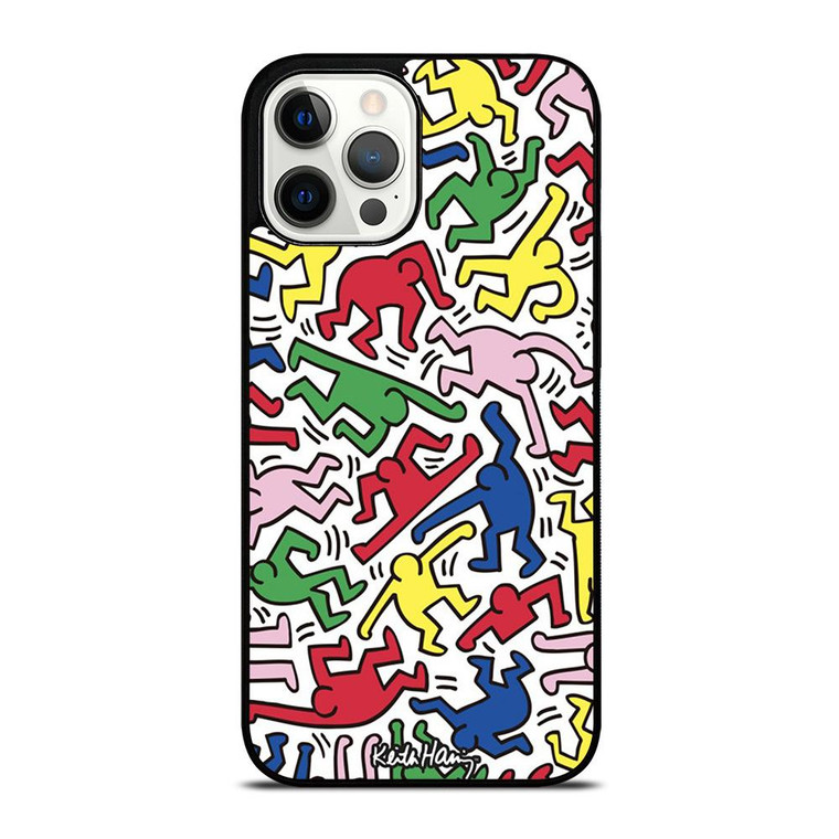 KEITH HARING ART PATTERN iPhone Case Cover