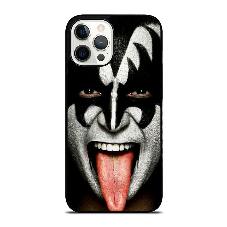KISS BAND GENE SIMMONS FACE iPhone Case Cover