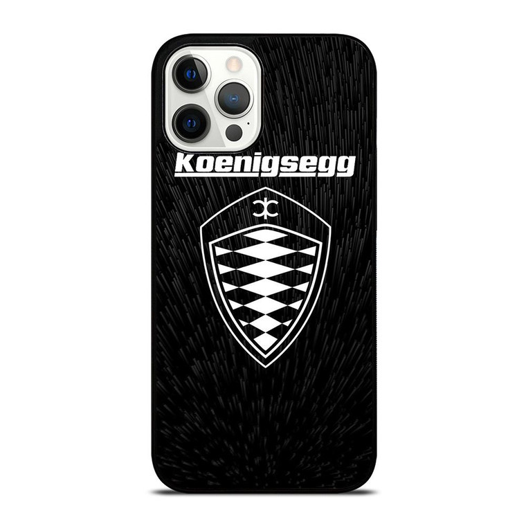 KOENIGSEGG LOGO BLACK iPhone Case Cover