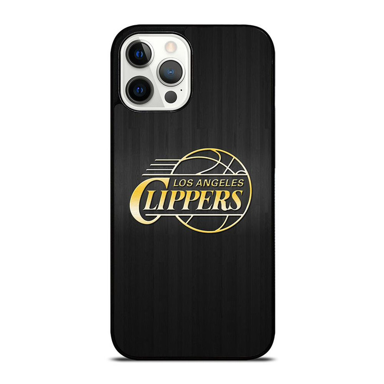 LOS ANGELES CLIPPERS WOODEN GOLD iPhone Case Cover
