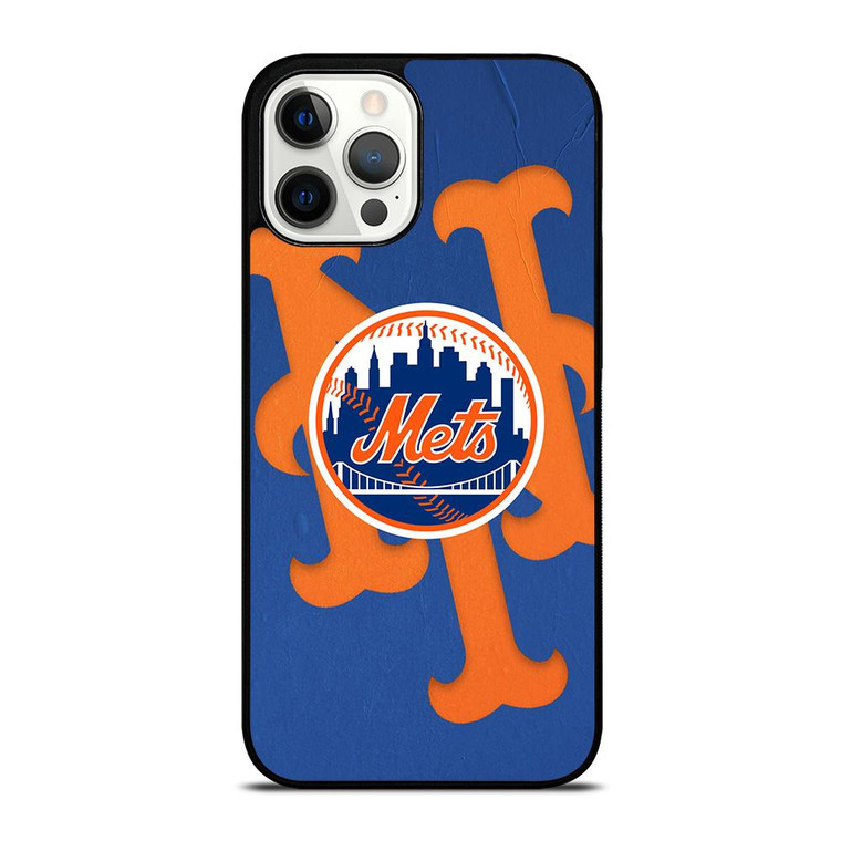 NEW YORK METS LOGO BASEBALL 1 iPhone Case Cover