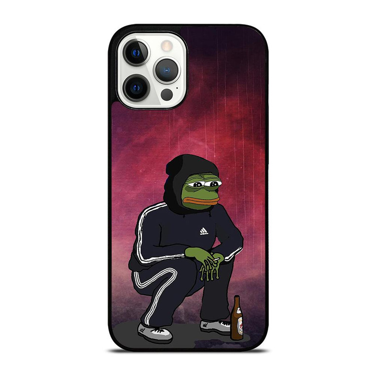 PEPE THE SMUG FROG SAD iPhone Case Cover