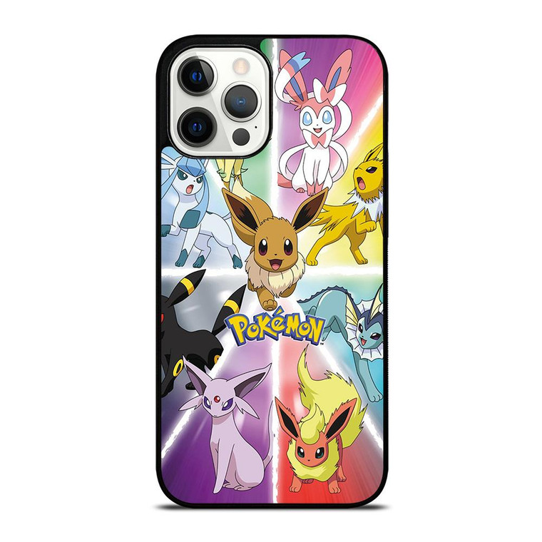 POKEMON EEVEE ALL EVOLUTION 3 iPhone Case Cover