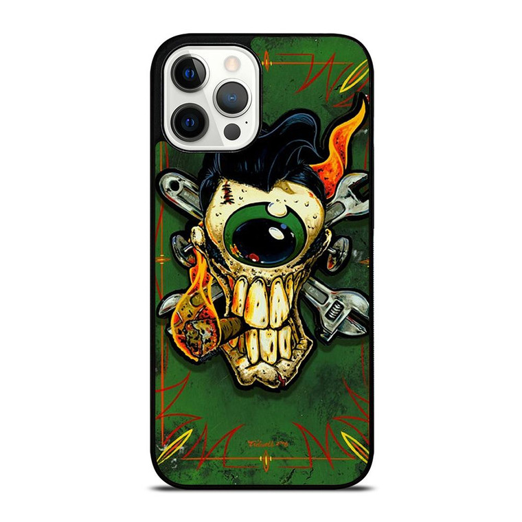 RAT FINK SKULL iPhone Case Cover
