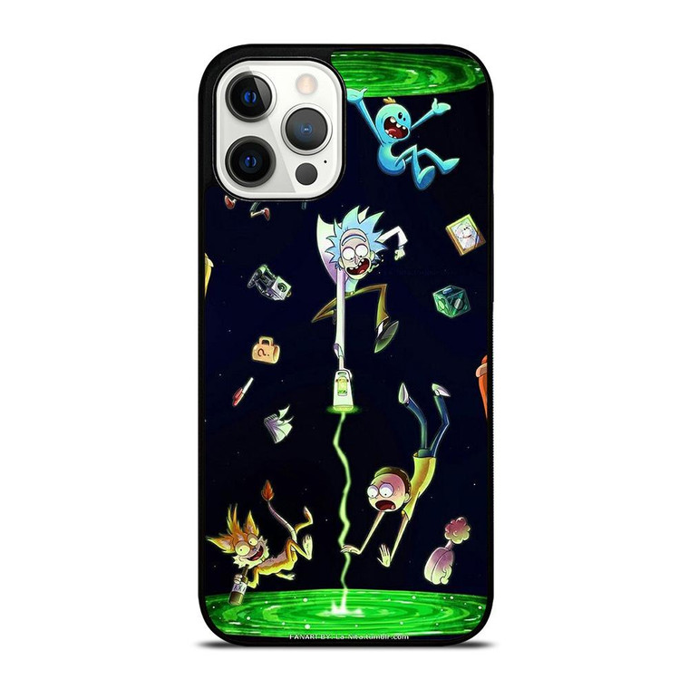 RICK AND MORTY PORTAL iPhone Case Cover