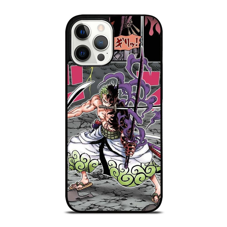 RORONOA ZORO ONE PIECE COMIC iPhone Case Cover